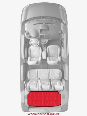 ЭВА коврики «Queen Lux» багажник для Lincoln Mark V